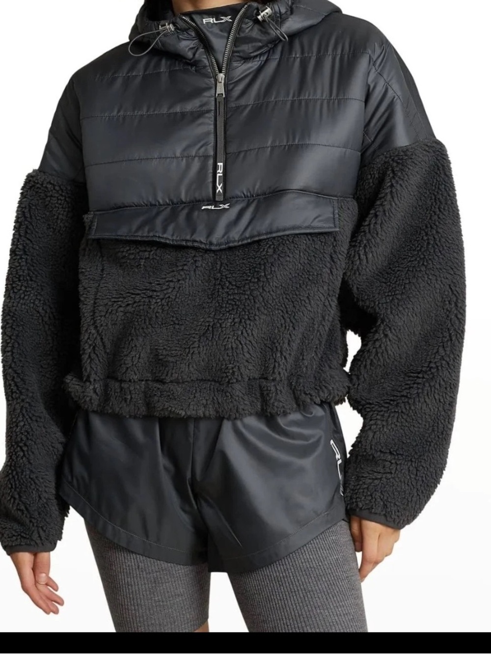 RLX Ralph Lauren High-Pile & Ripstop Hybrid Pullover
RLX